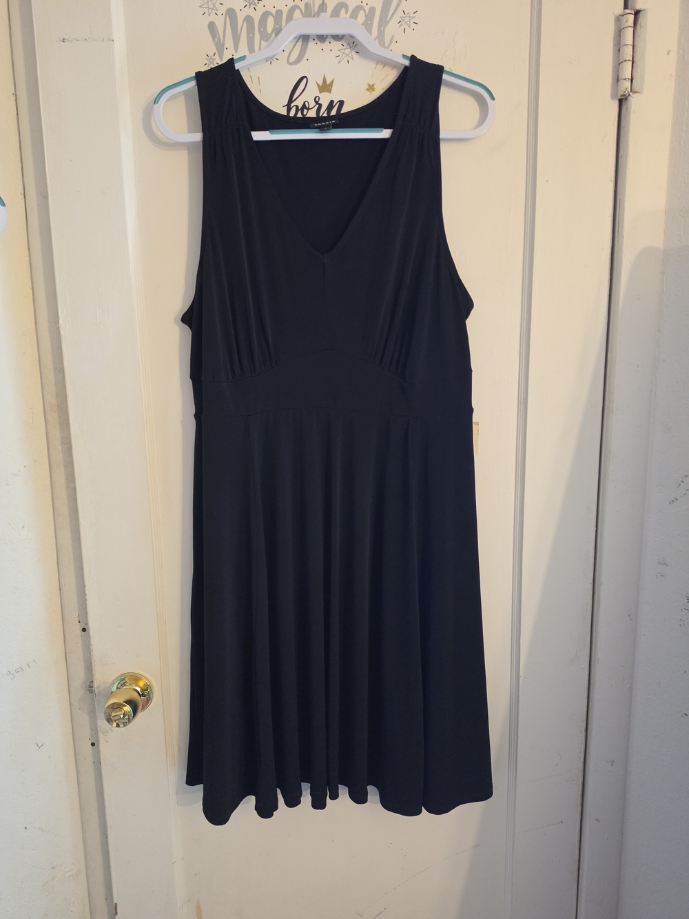 Torrid NWoT Size 2 Classic Black V-Neck Sleeveless Dress